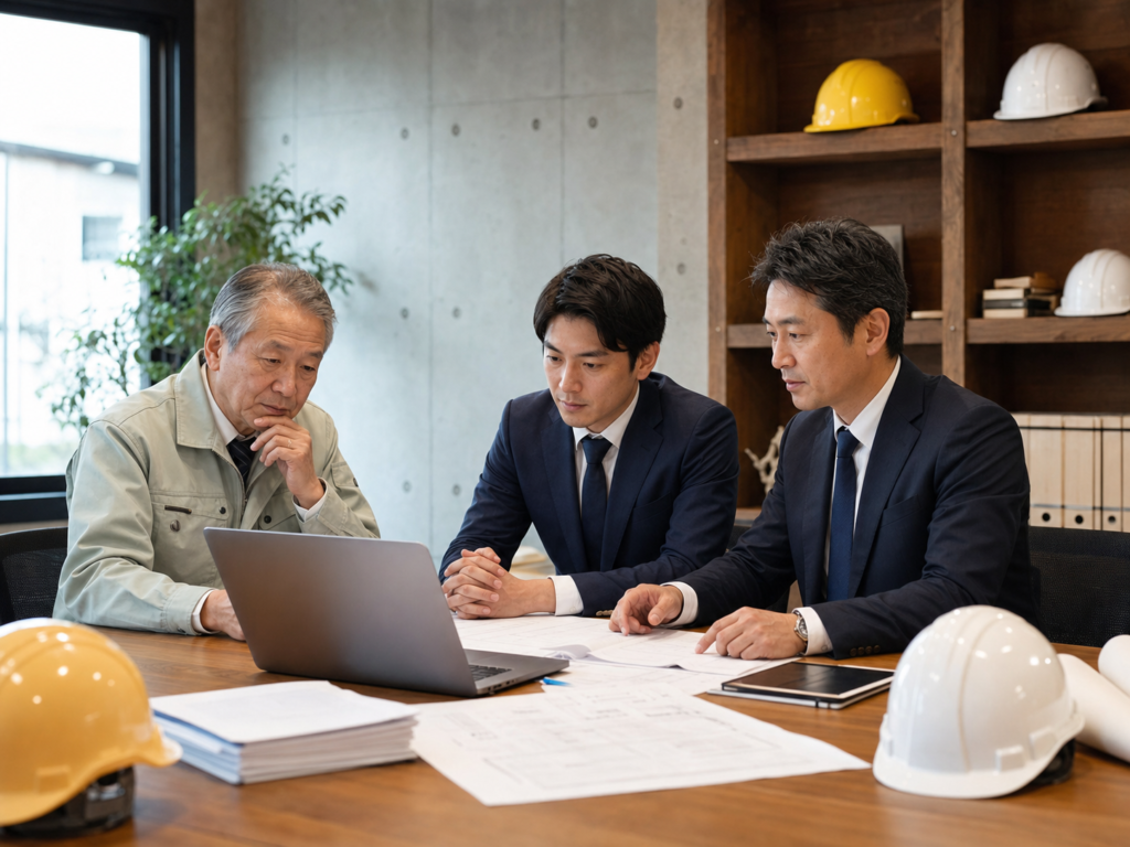 建設会社の譲渡相談